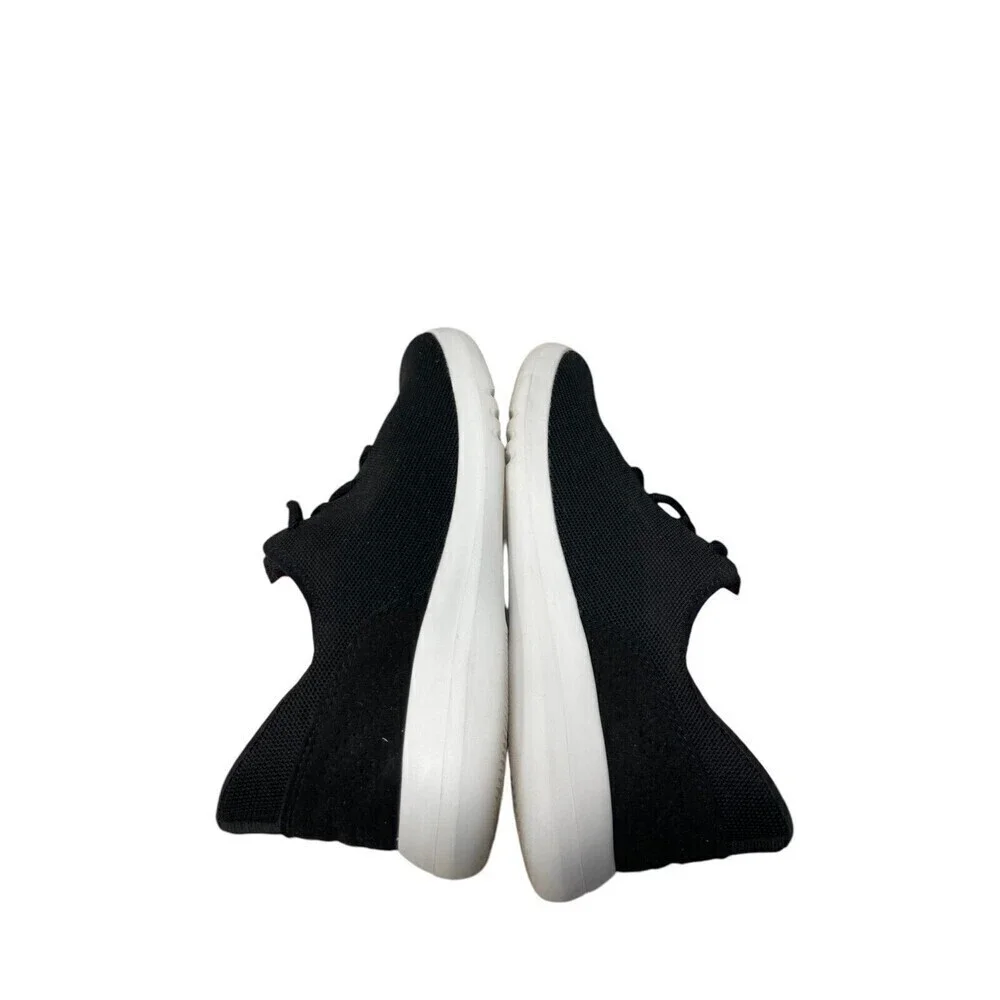 Kizik Shoes Men's Size 8.5 Women's 10 Black White Sole Slip In Lace Up